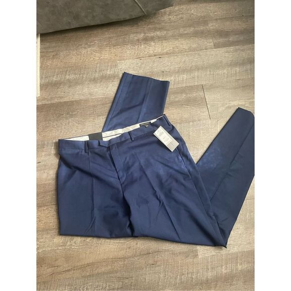Banana Republic ITALY REDA 1865 men’s blue dress pants slim fit 38x34